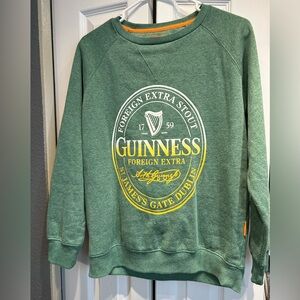 Guinness Green Crewneck Sweater
